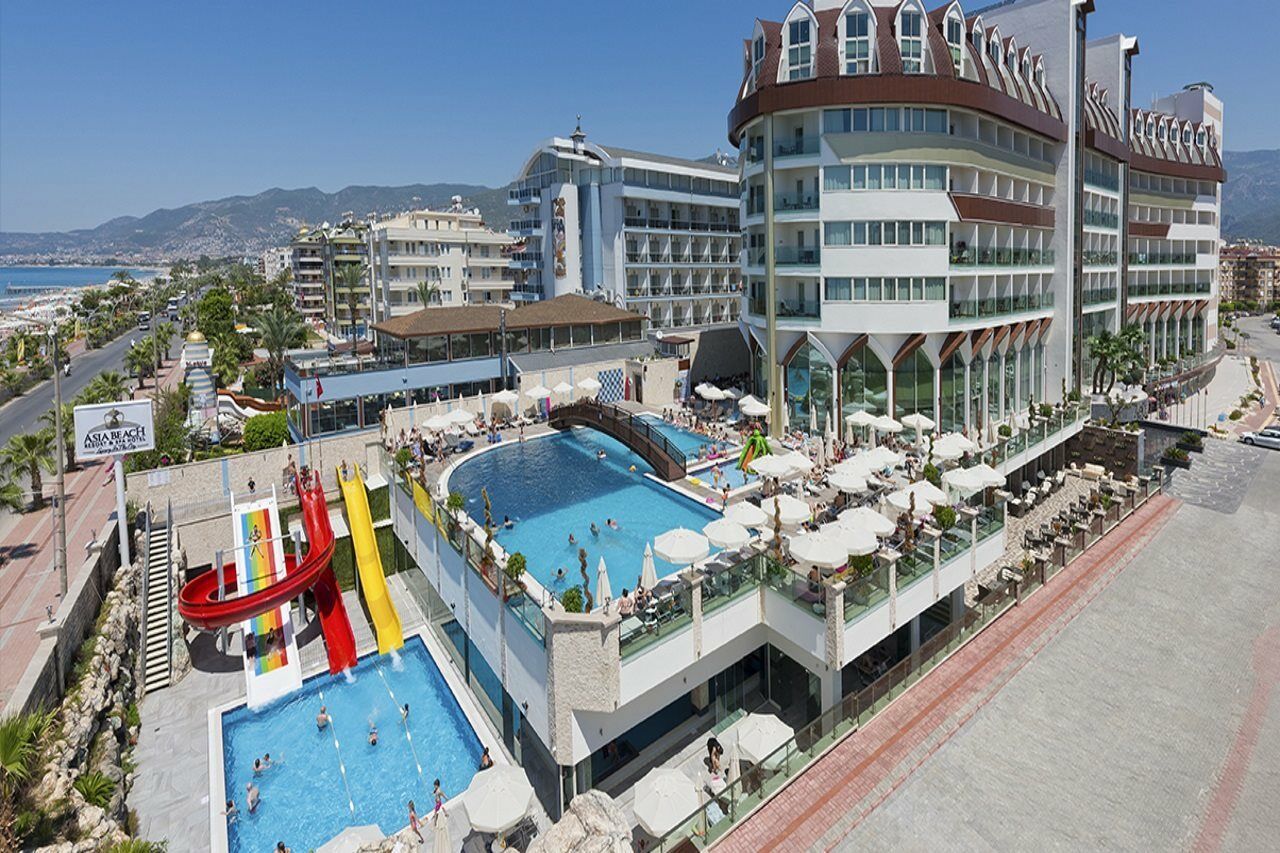 Asia Beach Resort & Spa Hotel Alanya Luaran gambar